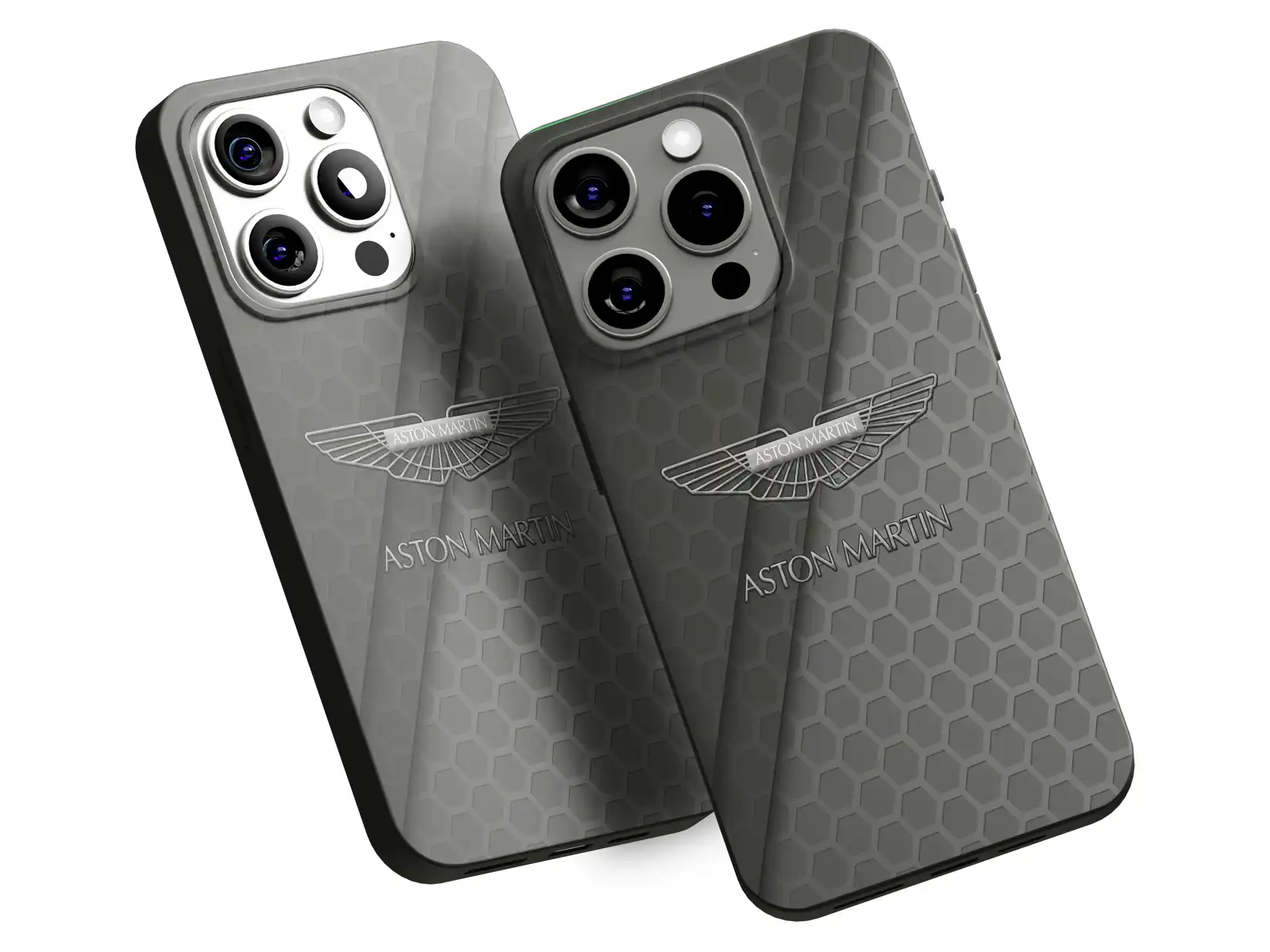 Aston Martin Custodia Smartphone Look Moderno Minimal